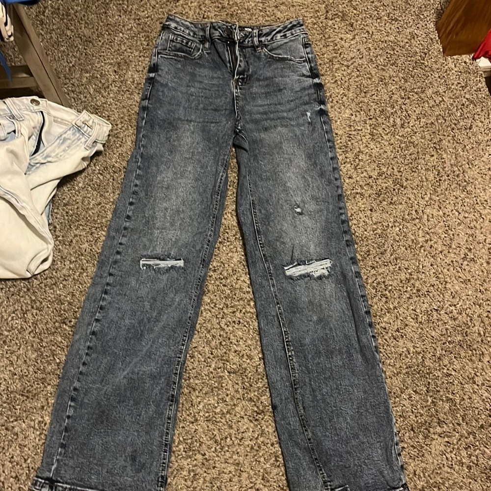 Fashion Nova baggy jeans!!